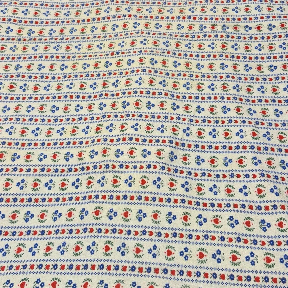 Vintage‎ 1980 Raggedy Ann & Andy Baby Quilt Blanket 1980 Boss Merrill